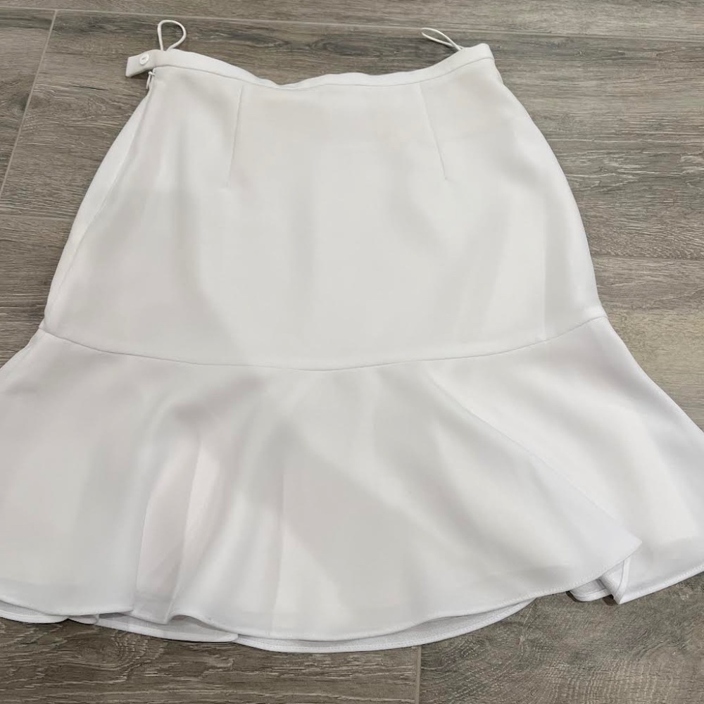 Carven white skirt
